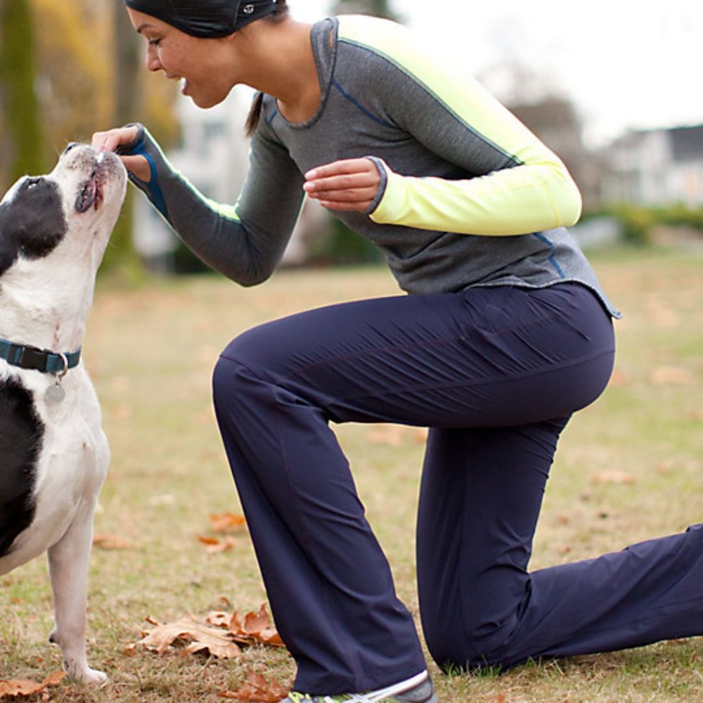 lululemon athletic dog walker lined pants